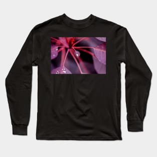 Royal Purple Smoke Bush Long Sleeve T-Shirt